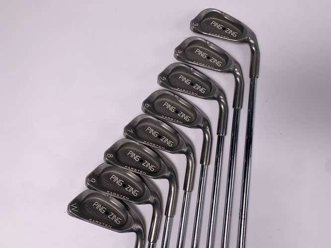 Ping Zing Iron Set 3-PW Black Dot Karsten JZ Regular Steel Mens RH