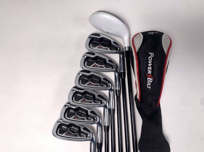 Powerbilt Air Attack 2 Hybrid Iron Set 5H 6-PW+SW Air Attack 2 Regular RH HC