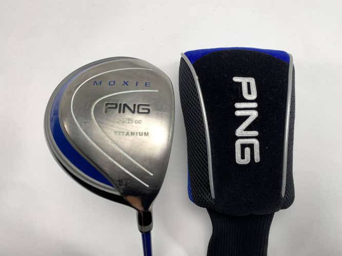 Ping Moxie Titanium Driver 15* Moxie Youth Graphite Junior RH HC