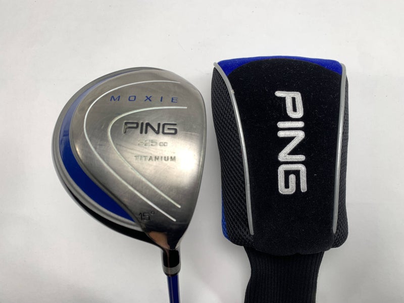 Ping Moxie Titanium Driver 15* Moxie Youth Graphite Junior RH HC