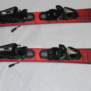 Elan Kids skis 100cm ELAN maxx red with EL4.5 GW System Size Adjustable bindings on Track on skis