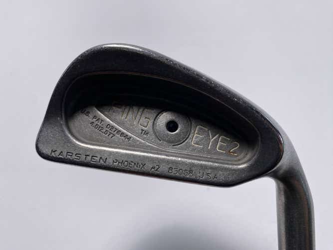 Ping Eye 2 Single 2 Iron Black Dot Karsten ZZ-Lite Regular Steel Mens RH