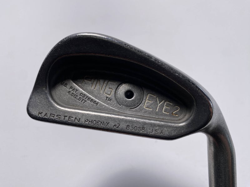 Ping Eye 2 Single 2 Iron Black Dot Karsten ZZ-Lite Regular Steel Mens RH