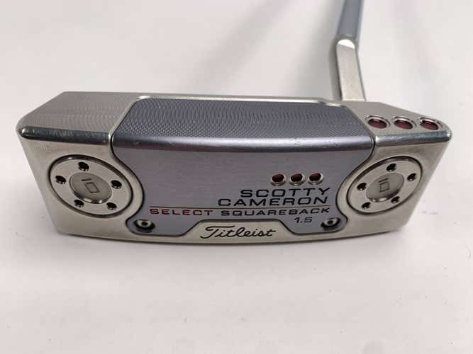 Scotty Cameron Select Squareback 1.5 2018 Putter 35" Mens RH HC