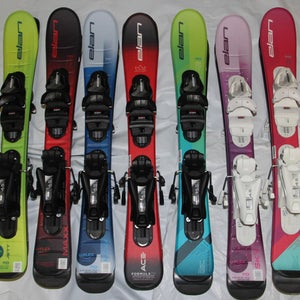 NEW ELAN 70cm Kids skis  with EL 4.5 GW  size adjustable bindings set pick model!