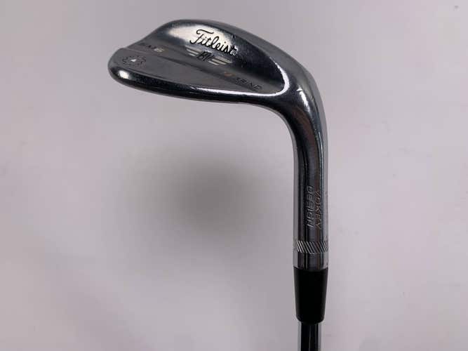 Titleist Vokey SM6 Tour Chrome Lob Wedge LW 60* 8 M-Grind Wedge Steel Mens RH