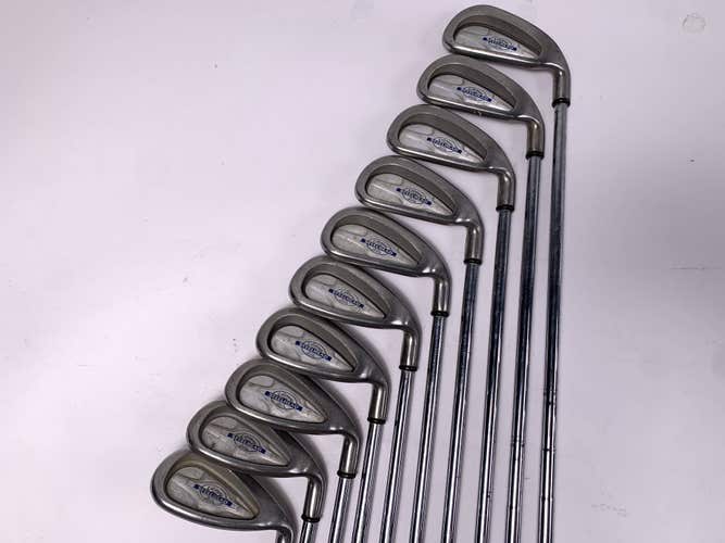 Callaway X-14 Iron Set 3-PW+AW+SW Steelhead X-14 Uniflex Steel Mens RH