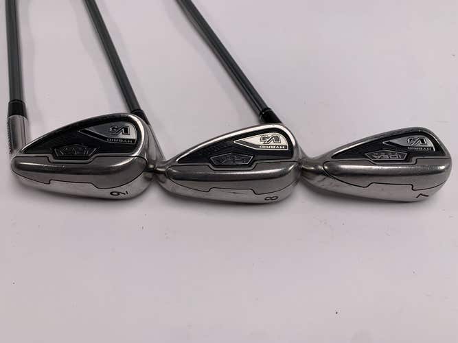 Adams Idea Tech V4.0 Hybrid Iron Set 7-9 idea V4.0 Regular Graphite Mens RH