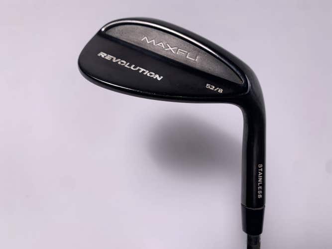 Maxfli Revolution Gap Wedge GW 52* 8 Bounce Wedge Steel Mens RH