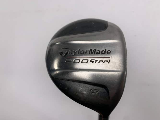 TaylorMade 200 Steel 5 Fairway Wood 18* Lite 80g Regular Graphite Mens RH