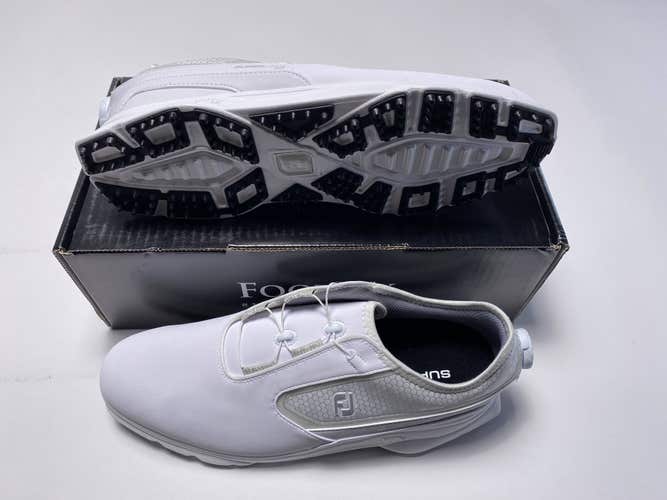 FootJoy Superlites XP BOA Golf Shoes White Men's SZ 11 (58091)