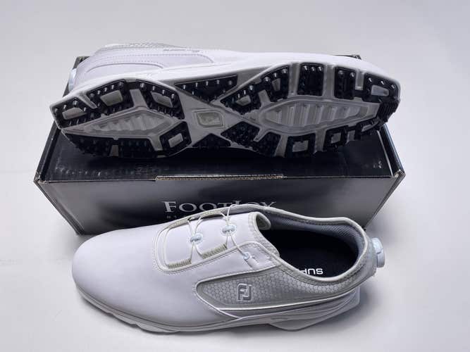 FootJoy Superlites XP BOA Golf Shoes White Men's SZ 11.5 (58091)