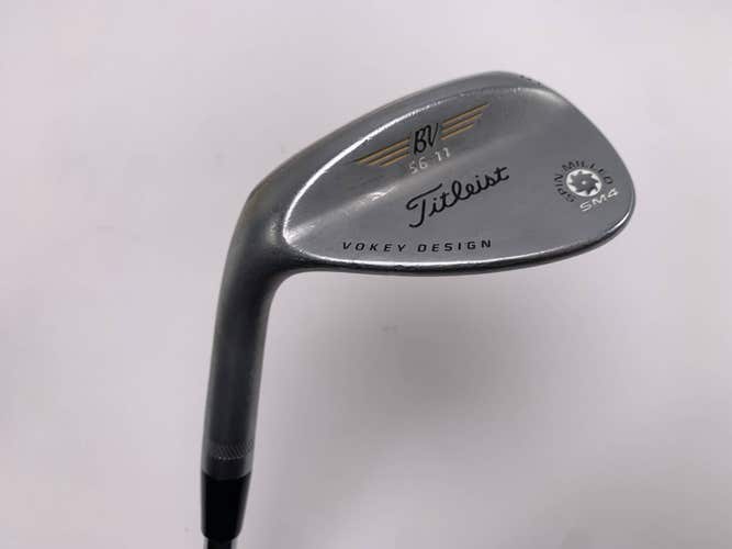 Titleist Vokey Spin Milled Chrome 2009 Sand Wedge SW 56* 11 Wedge Steel Mens LH