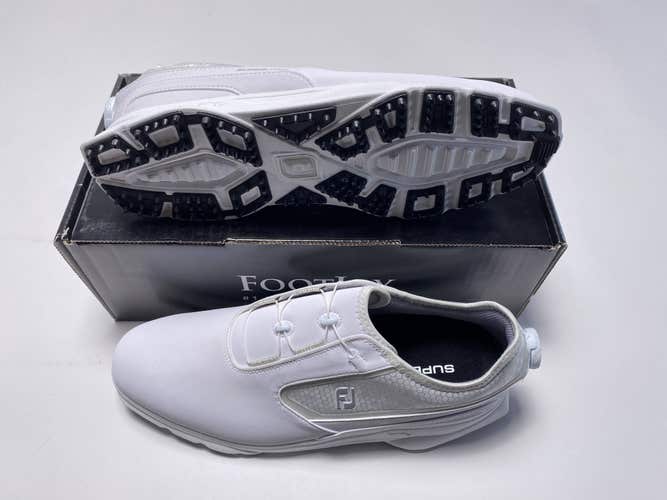 FootJoy Superlites XP BOA Golf Shoes White Men's SZ 11 (58091)