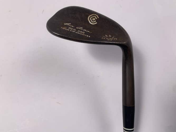 Cleveland 588 Gap Wedge RAW GW 53* True Temper Dynamic Gold S400 Stiff Mens RH