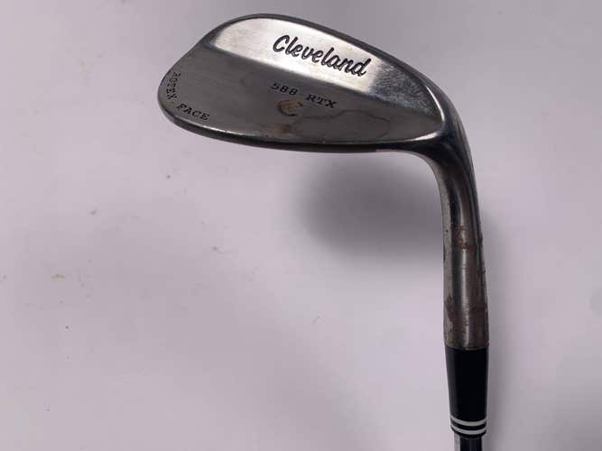 Cleveland 588 RTX Satin Chrome Sand Wedge Raw SW 54* 12 DG S400 Wedge Mens RH