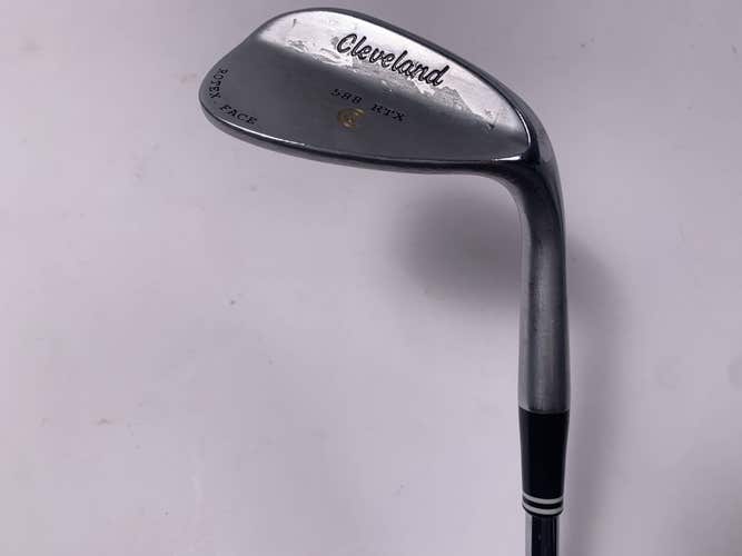 Cleveland 588 RTX Satin Chrome Sand Wedge SW 54* 12 Dynamic Gold Wedge Mens RH