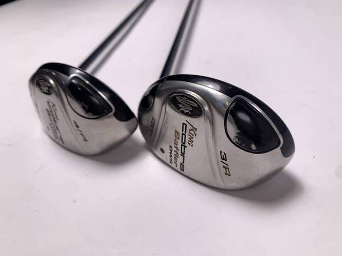 Cobra Baffler DWS 2008 3 & 4 Hybrid Set 20* 23* Aldila VS Proto HL Mens RH