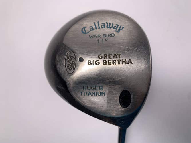 Callaway Big Bertha Warbird Driver 11* Gems Ultra Light Ladies RH