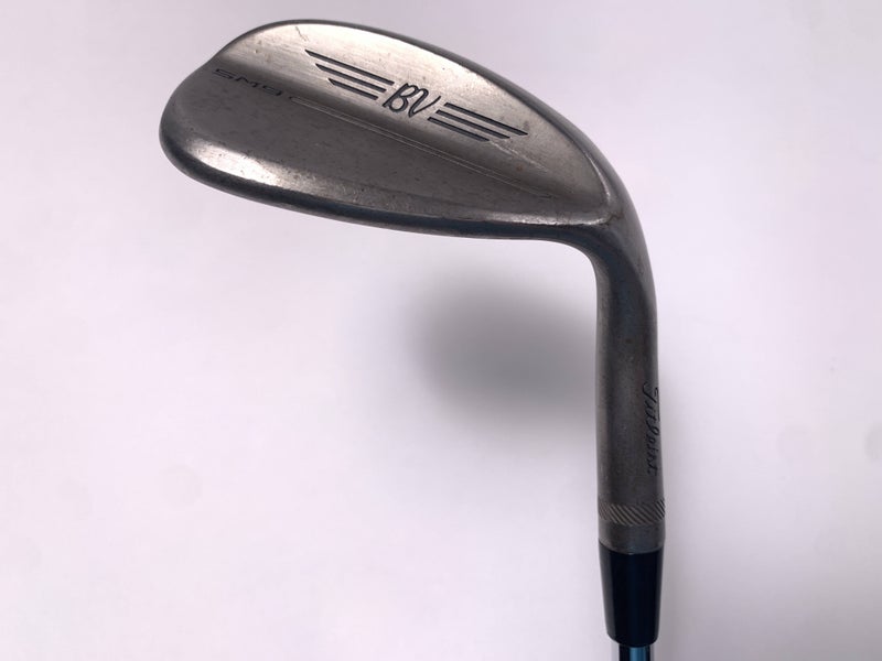Titleist Vokey SM9 Brushed Steel Lob Wedge LW 60* 12 D-Grind Wedge Steel Mens RH