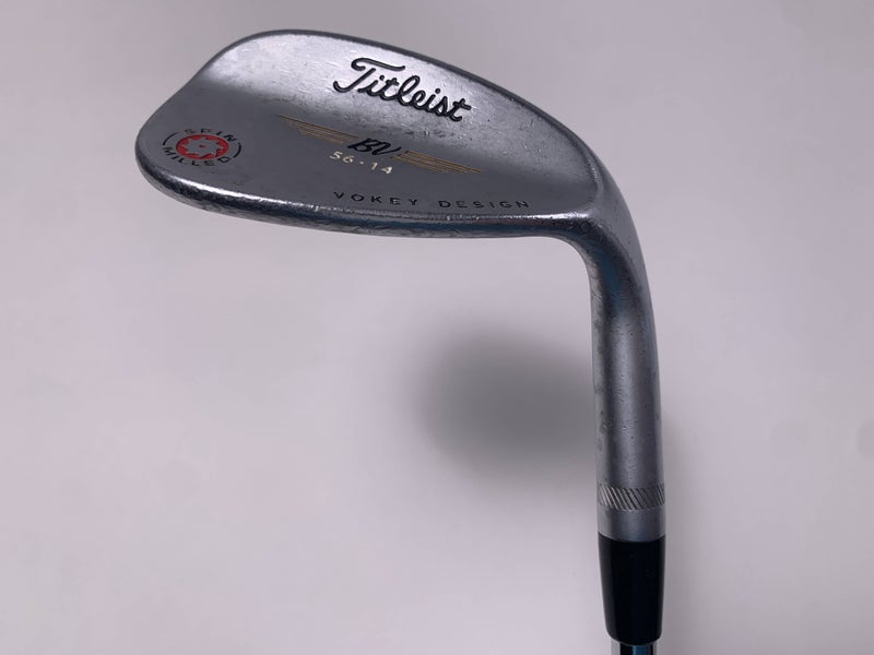 Titleist Vokey Spin Milled Chrome 2009 Sand Wedge SW 56* 14 Wedge Mens RH +.75"