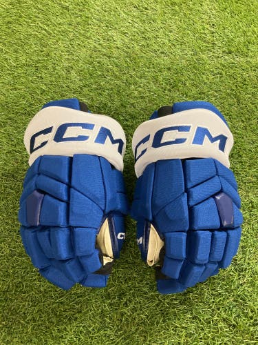 Blue Senior CCM HGTK Gloves 13" (Used)