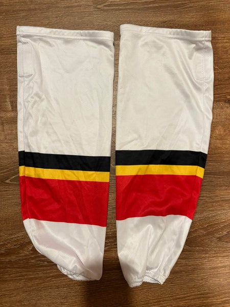 26” PRO Performance/mesh White Hockey Socks (Used)