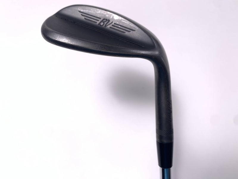 Titleist Vokey SM9 Jet Black Lob Wedge LW 60* 8 M-Grind Wedge Steel Mens RH
