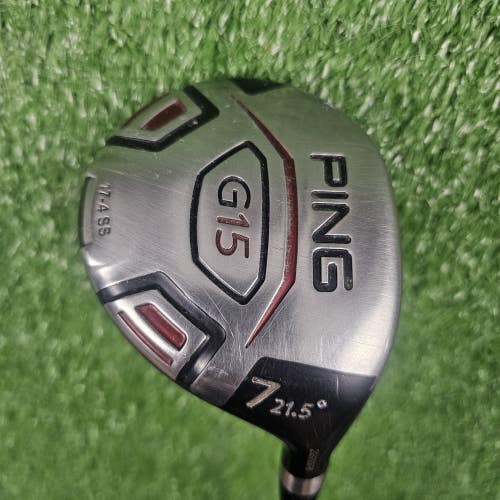 Ping G15 7W 7 Fairway Wood 21.5 TFC149 Regular Flex Graphite RH 41.5" Golf Club