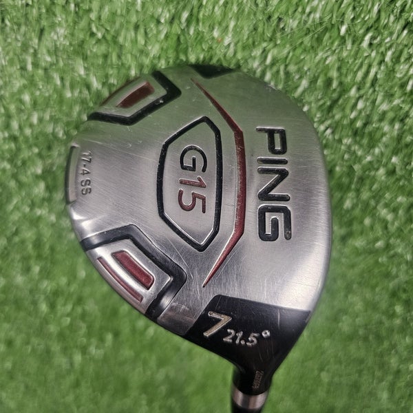 Ping G15 7W 7 Fairway Wood 21.5 TFC149 Regular Flex Graphite RH 41.5" Golf Club