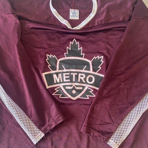 METRO Burgundy XL Men's Jersey