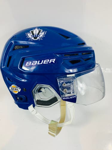 Large Bauer Re-Akt 150 Helmet Chiefs BCHL