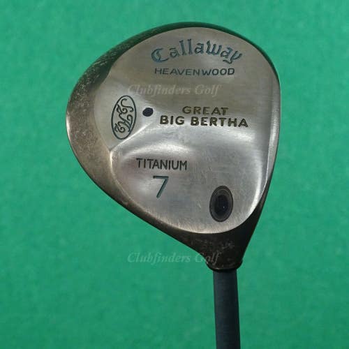 Lady Callaway Great Big Bertha Warbird Titanium Heaven 7 Wood Graphite Ladies