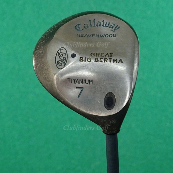 Lady Callaway Great Big Bertha Warbird Titanium Heaven 7 Wood Graphite Ladies