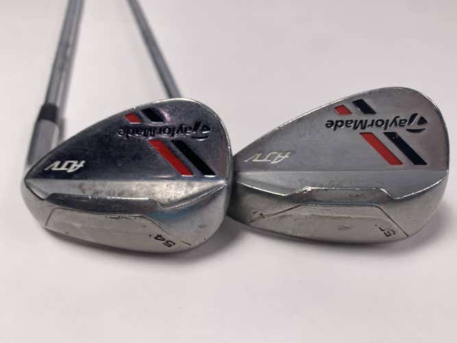 TaylorMade ATV Wedge Set 54* | 58* KBS Wedge Steel Mens RH Midsize Grips