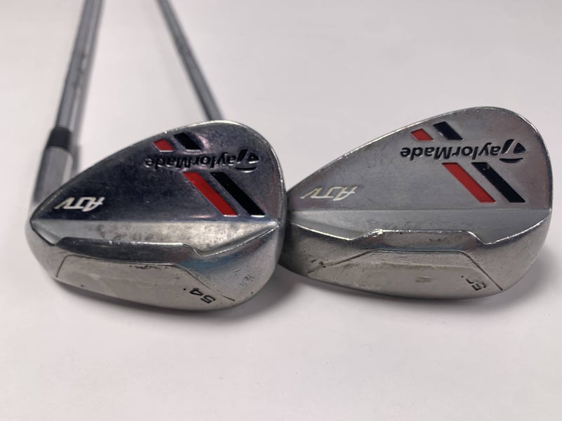 TaylorMade ATV Wedge Set 54* | 58* KBS Wedge Steel Mens RH Midsize Grips