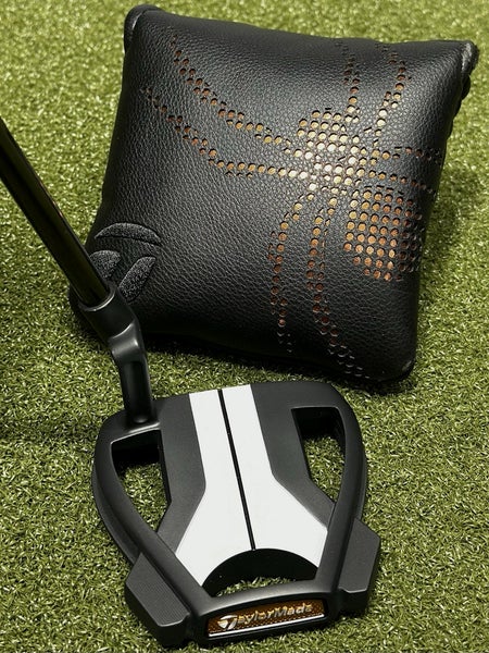 TaylorMade Spider Tour X Black #1 L-Neck Putter 35" Inch w/ Headcover RH MINT!