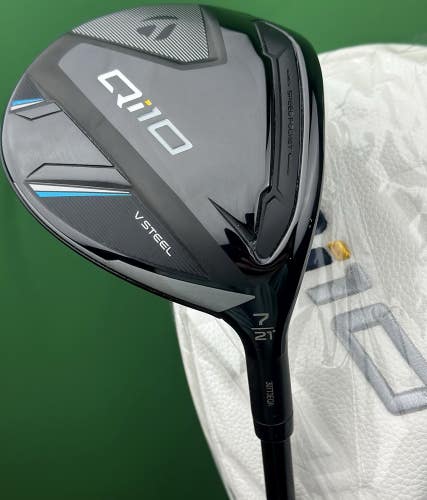 TaylorMade Qi10 Fairway 7-Wood 7W 21* Regular Ventus TR w/ Cover MINT!