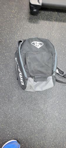 Used Louisville Slugger BACK PACK BB/SB Player Backpack Black 11497-S000151508
