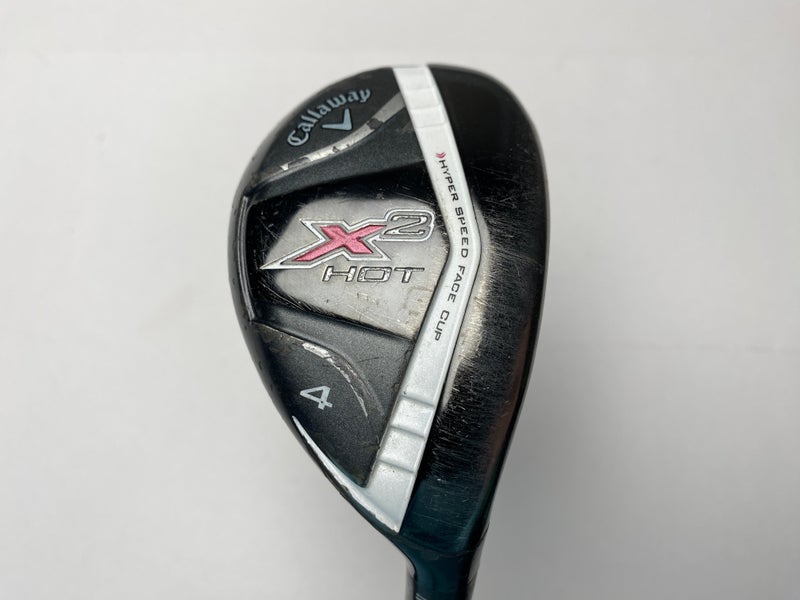 Callaway X2 Hot Womens 4 Hybrid 22* Ladies Graphite Womens RH Undersize Grip