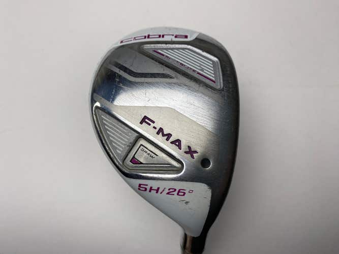 Cobra F-Max Superlite Womens 5 Hybrid 26* SuperLite 50g Ladies Graphite RH