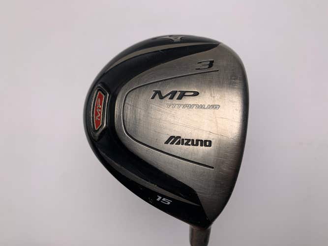 Mizuno 2010 MP Titanium 3 Fairway Wood 15* Fubuki 74 MTS Stiff RH Oversize Grip
