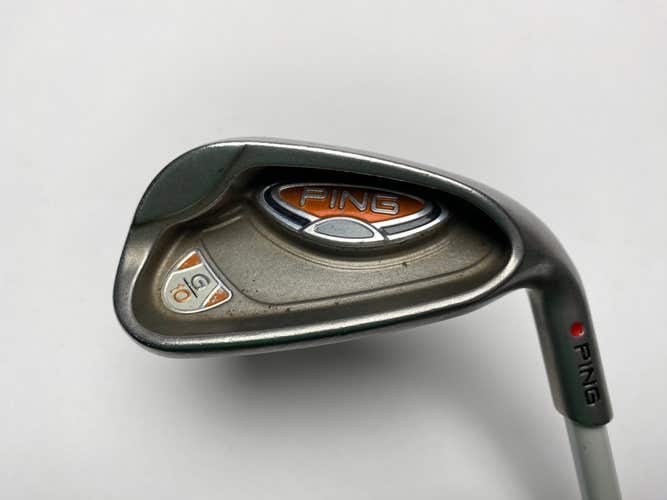 Ping G10 Pitching Wedge PW Red Dot 1* Flat ULT129 Ladies Graphite Womens RH