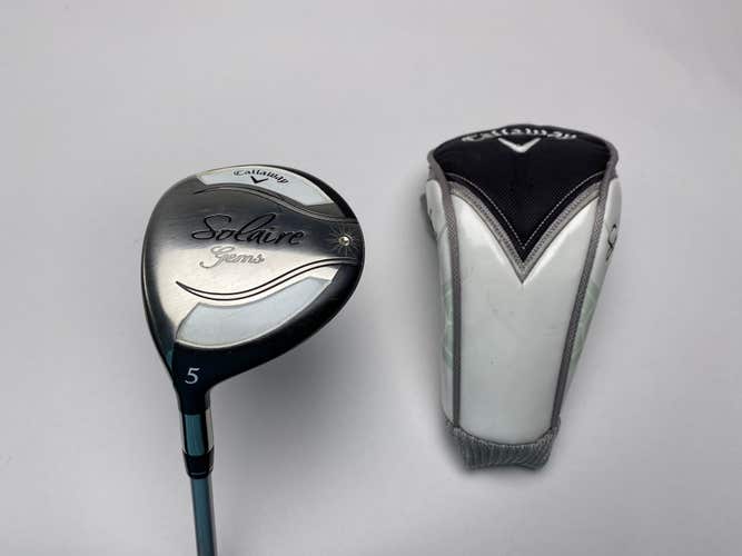 Callaway Solaire Gems 5 Fairway Wood 18* 55g Ladies Graphite Womens LH HC
