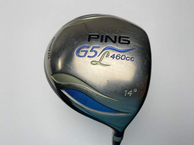Ping G5 Ladies Driver 14* ULT 50 D Ladies Graphite Womens RH