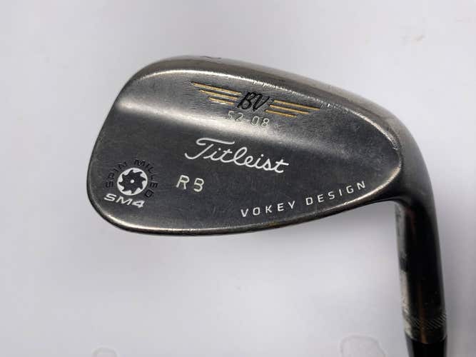 Titleist Vokey Spin Milled SM4 Chrome Gap Wedge GW 52* 8 Bounce RH