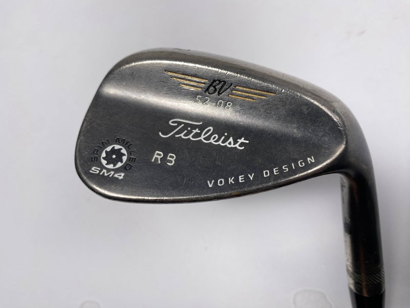 Titleist Vokey Spin Milled SM4 Chrome Gap Wedge GW 52* 8 Bounce RH