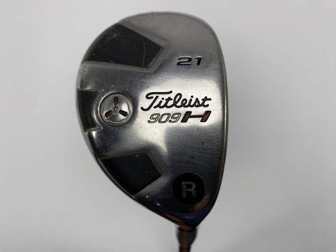 Titleist 909 H 4 Hybrid 21* Diamana Blue 80g Regular Graphite Mens RH