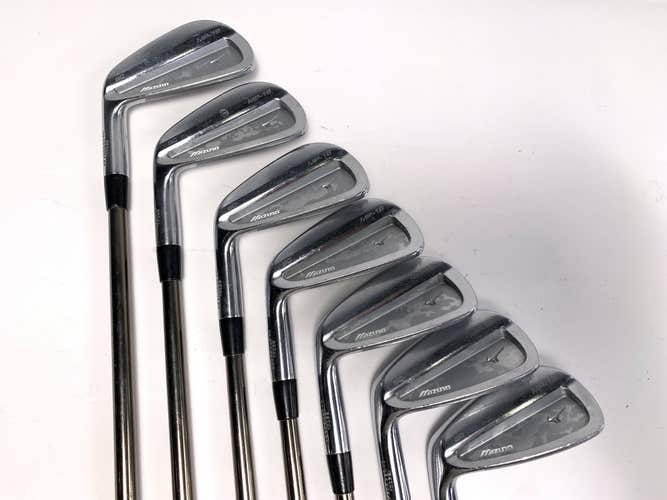 Mizuno MP 18 SC Iron Set 4-PW UST Mamiya Recoil 95 F4 Stiff LH -.5''