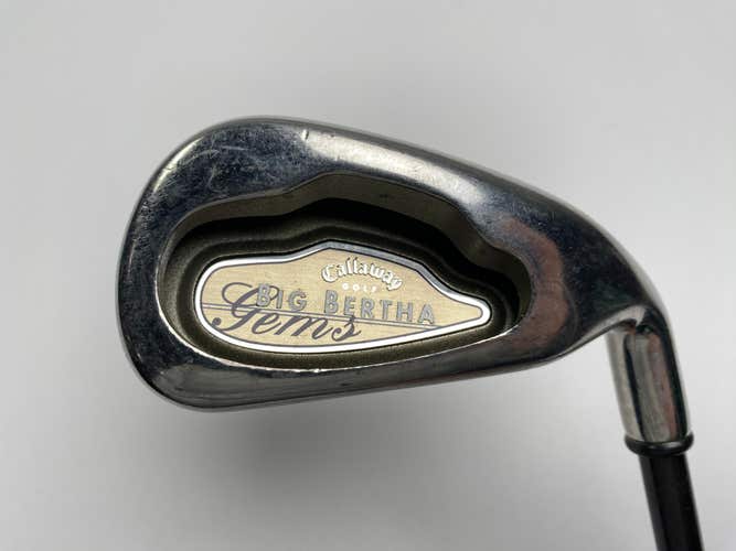 Callaway 2004 Big Bertha Single 4 Iron Big Bertha Gems 65i Ladies Graphite RH